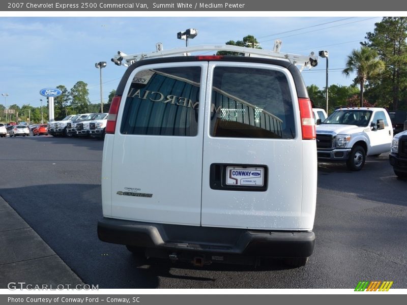 Summit White / Medium Pewter 2007 Chevrolet Express 2500 Commercial Van