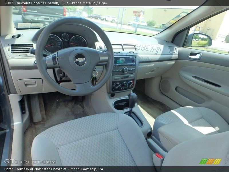 Blue Granite Metallic / Gray 2007 Chevrolet Cobalt LT Sedan