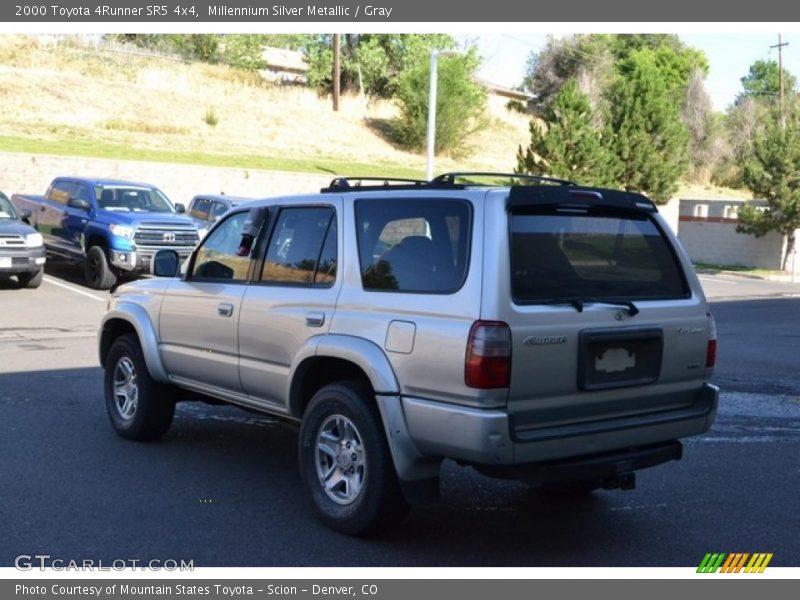 Millennium Silver Metallic / Gray 2000 Toyota 4Runner SR5 4x4