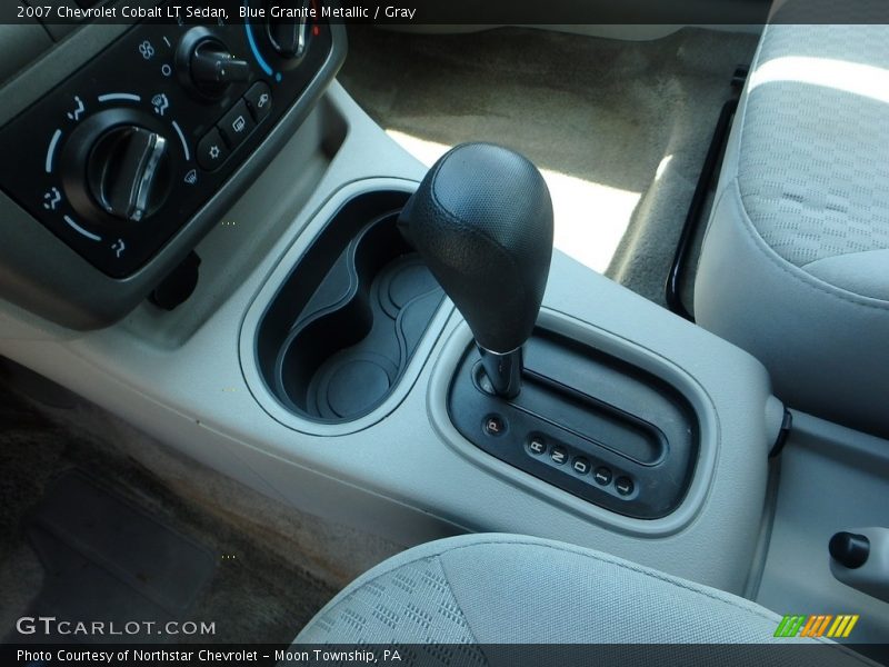 Blue Granite Metallic / Gray 2007 Chevrolet Cobalt LT Sedan