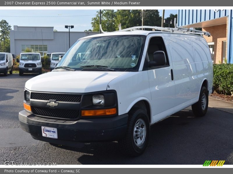 Summit White / Medium Pewter 2007 Chevrolet Express 2500 Commercial Van