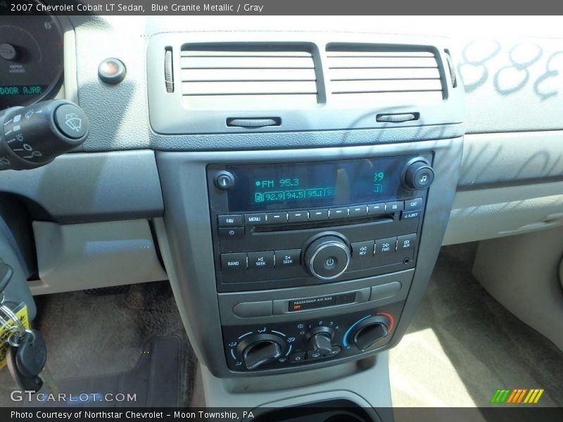 Blue Granite Metallic / Gray 2007 Chevrolet Cobalt LT Sedan