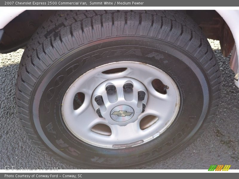 Summit White / Medium Pewter 2007 Chevrolet Express 2500 Commercial Van