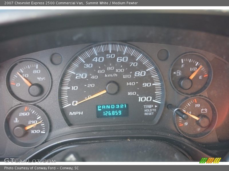 Summit White / Medium Pewter 2007 Chevrolet Express 2500 Commercial Van