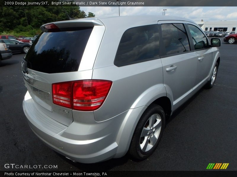 Bright Silver Metallic / Dark Slate Gray/Light Graystone 2009 Dodge Journey SXT