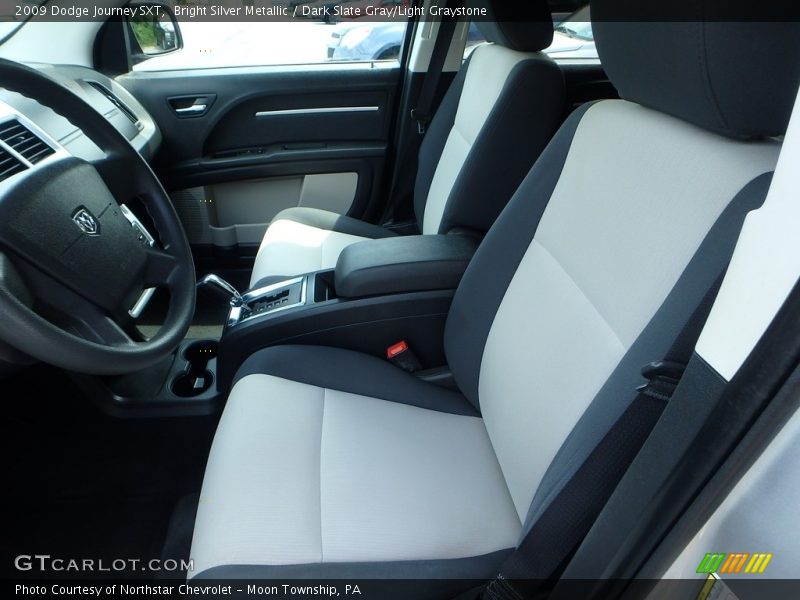 Bright Silver Metallic / Dark Slate Gray/Light Graystone 2009 Dodge Journey SXT