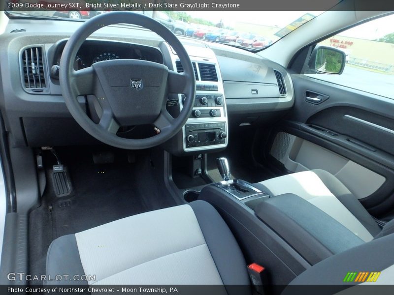 Bright Silver Metallic / Dark Slate Gray/Light Graystone 2009 Dodge Journey SXT
