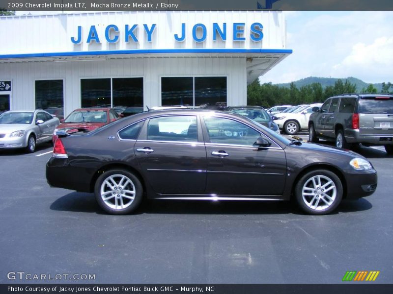 Mocha Bronze Metallic / Ebony 2009 Chevrolet Impala LTZ