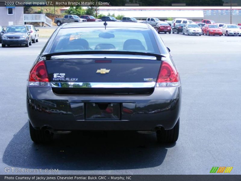 Mocha Bronze Metallic / Ebony 2009 Chevrolet Impala LTZ