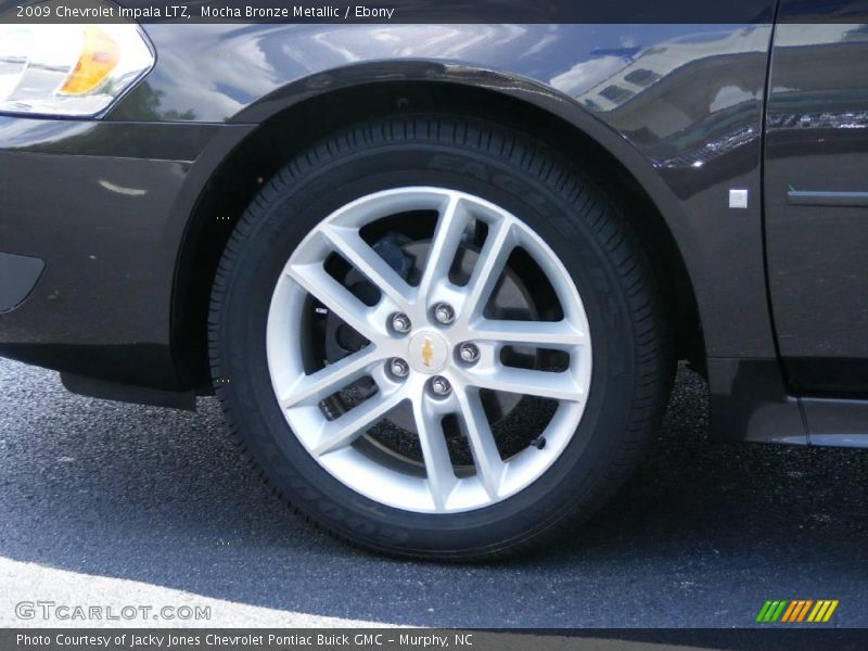 Mocha Bronze Metallic / Ebony 2009 Chevrolet Impala LTZ