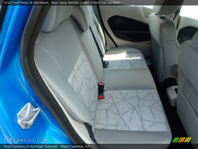 Blue Candy Metallic / Light Stone/Charcoal Black 2012 Ford Fiesta SE Hatchback