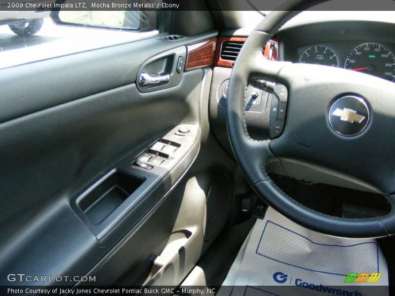 Mocha Bronze Metallic / Ebony 2009 Chevrolet Impala LTZ