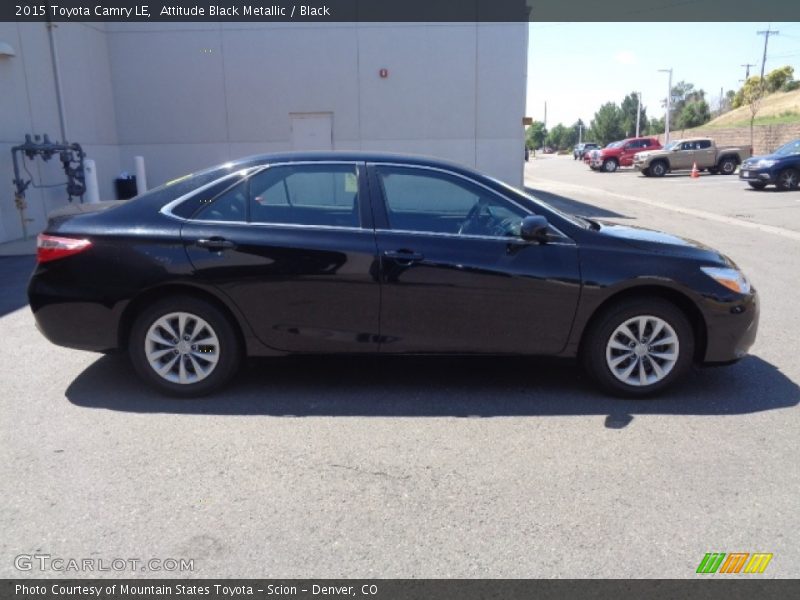 Attitude Black Metallic / Black 2015 Toyota Camry LE