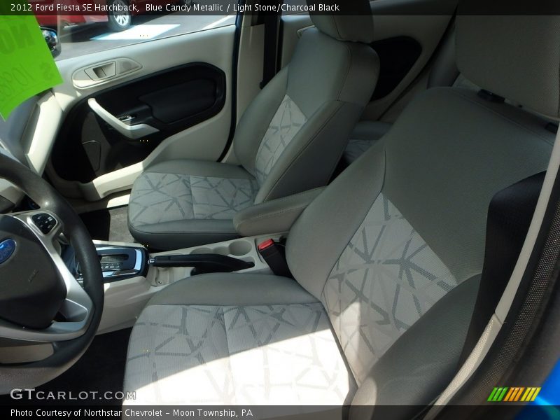 Blue Candy Metallic / Light Stone/Charcoal Black 2012 Ford Fiesta SE Hatchback