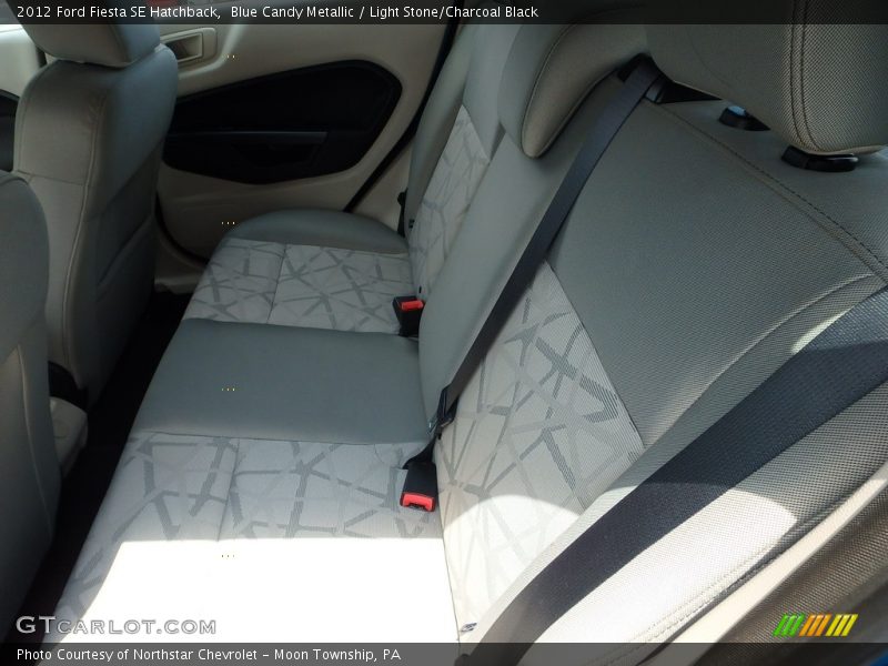 Blue Candy Metallic / Light Stone/Charcoal Black 2012 Ford Fiesta SE Hatchback