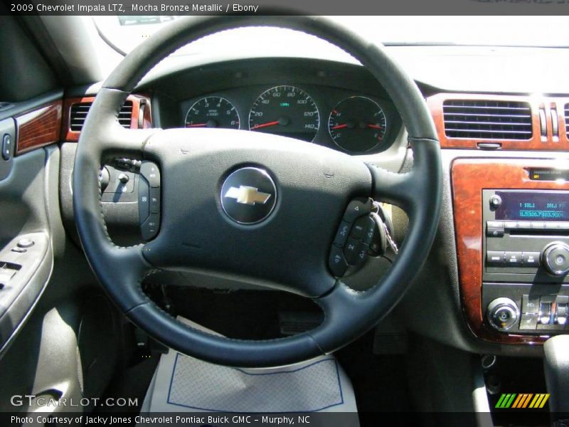 Mocha Bronze Metallic / Ebony 2009 Chevrolet Impala LTZ