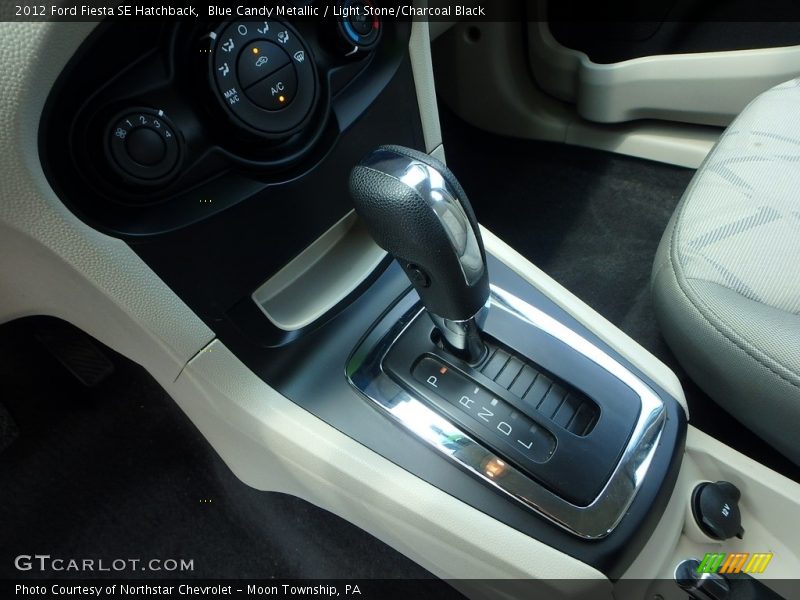 Blue Candy Metallic / Light Stone/Charcoal Black 2012 Ford Fiesta SE Hatchback