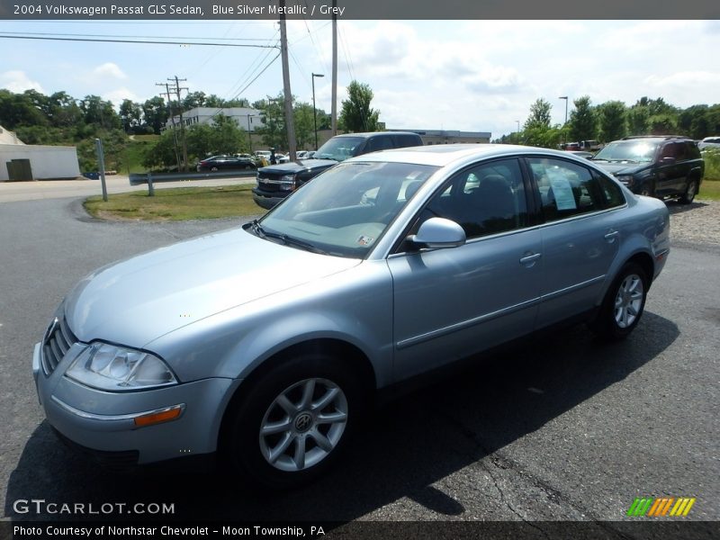 Blue Silver Metallic / Grey 2004 Volkswagen Passat GLS Sedan