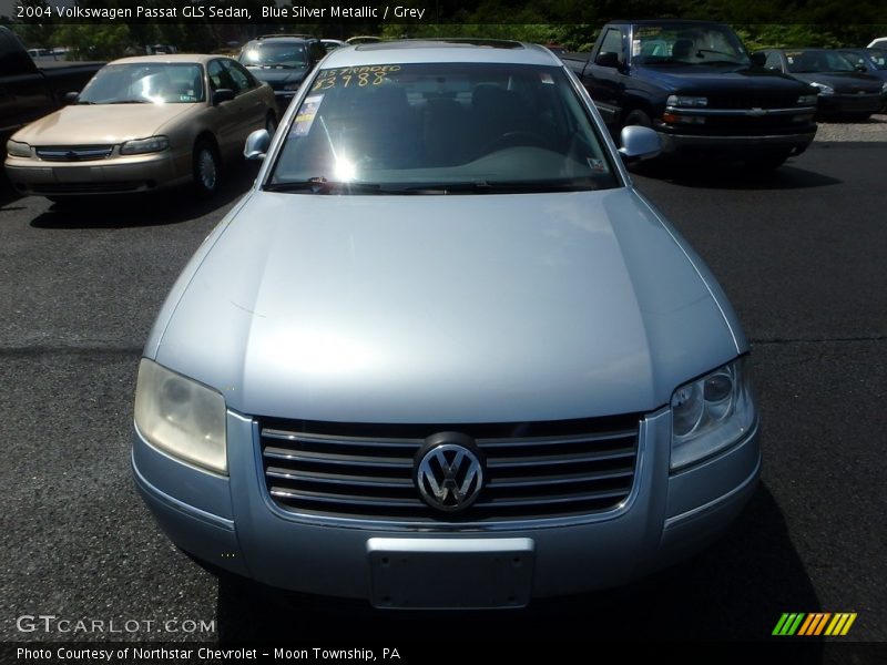 Blue Silver Metallic / Grey 2004 Volkswagen Passat GLS Sedan