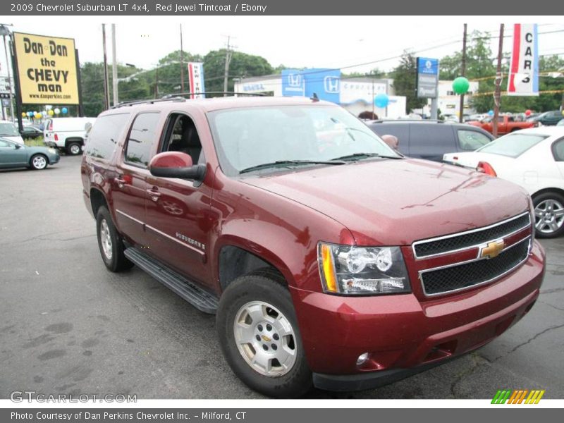 Red Jewel Tintcoat / Ebony 2009 Chevrolet Suburban LT 4x4