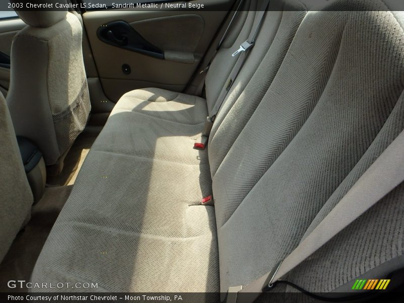 Sandrift Metallic / Neutral Beige 2003 Chevrolet Cavalier LS Sedan