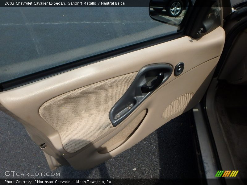 Sandrift Metallic / Neutral Beige 2003 Chevrolet Cavalier LS Sedan
