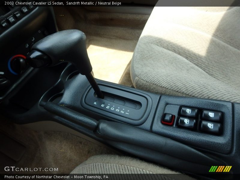 Sandrift Metallic / Neutral Beige 2003 Chevrolet Cavalier LS Sedan