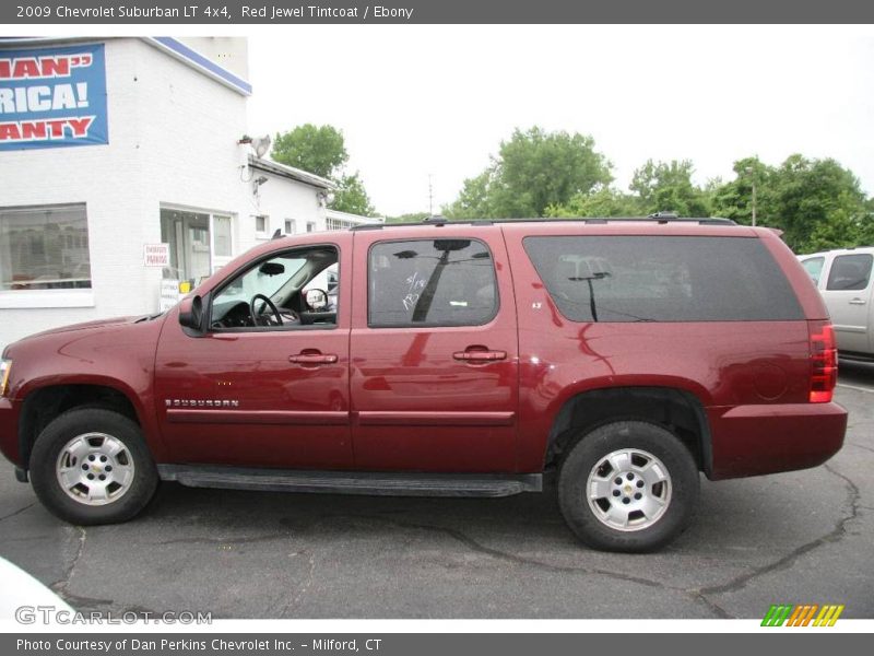 Red Jewel Tintcoat / Ebony 2009 Chevrolet Suburban LT 4x4