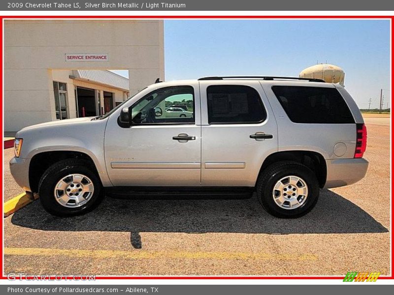 Silver Birch Metallic / Light Titanium 2009 Chevrolet Tahoe LS