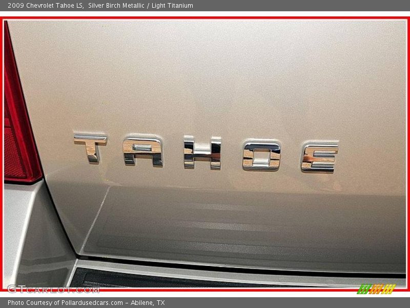 Silver Birch Metallic / Light Titanium 2009 Chevrolet Tahoe LS