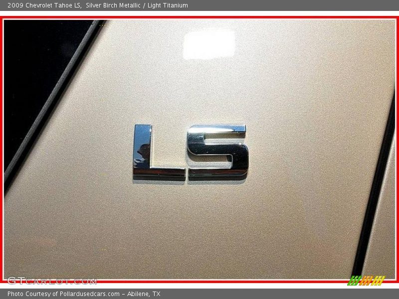 Silver Birch Metallic / Light Titanium 2009 Chevrolet Tahoe LS