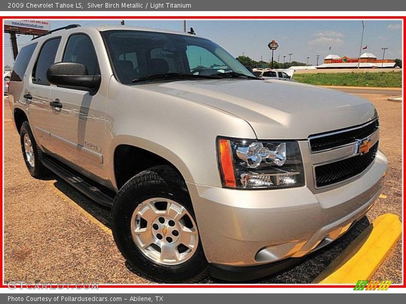 Silver Birch Metallic / Light Titanium 2009 Chevrolet Tahoe LS