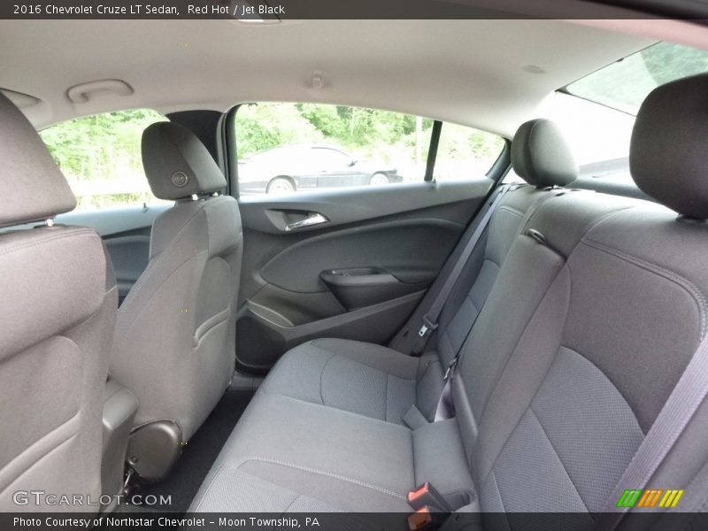 Red Hot / Jet Black 2016 Chevrolet Cruze LT Sedan