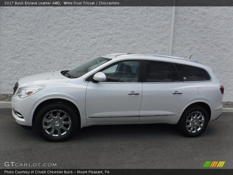  2017 Enclave Leather AWD White Frost Tricoat