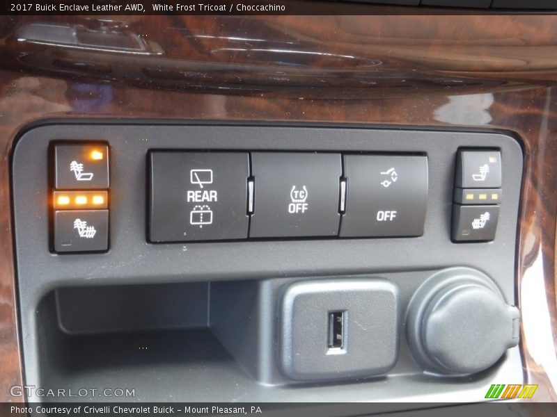 Controls of 2017 Enclave Leather AWD