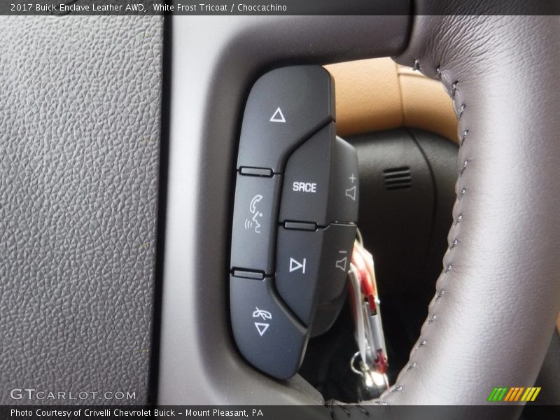 Controls of 2017 Enclave Leather AWD