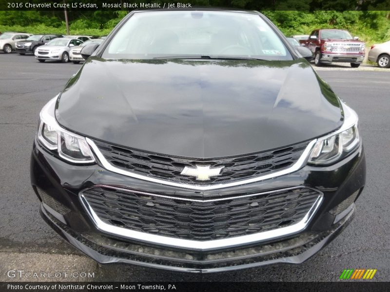 Mosaic Black Metallic / Jet Black 2016 Chevrolet Cruze LS Sedan