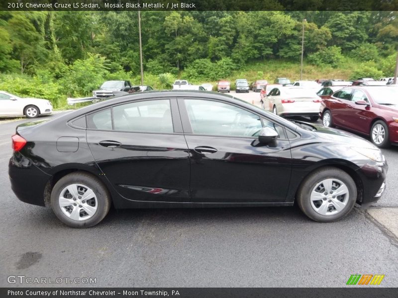Mosaic Black Metallic / Jet Black 2016 Chevrolet Cruze LS Sedan