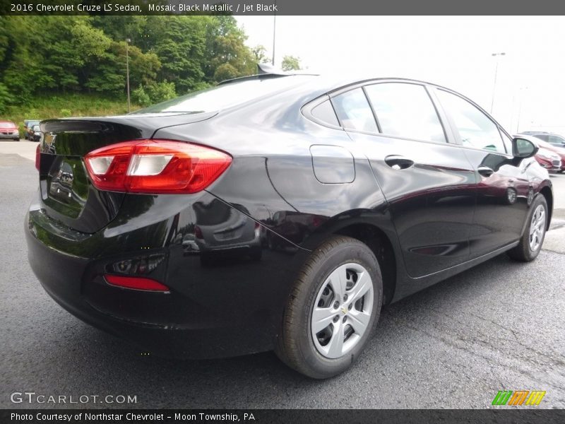 Mosaic Black Metallic / Jet Black 2016 Chevrolet Cruze LS Sedan
