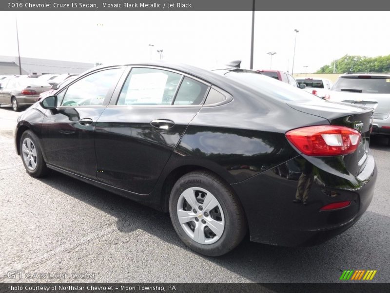 Mosaic Black Metallic / Jet Black 2016 Chevrolet Cruze LS Sedan