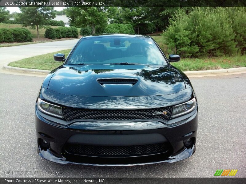 Pitch Black / Black 2016 Dodge Charger R/T Scat Pack