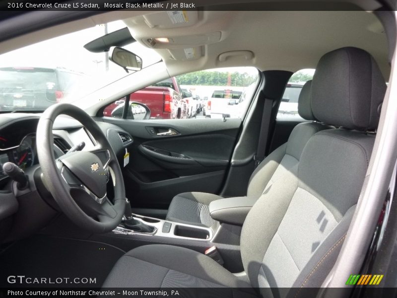 Mosaic Black Metallic / Jet Black 2016 Chevrolet Cruze LS Sedan