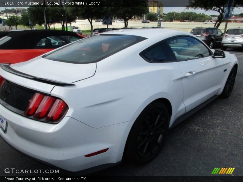 Oxford White / Ebony 2016 Ford Mustang GT Coupe