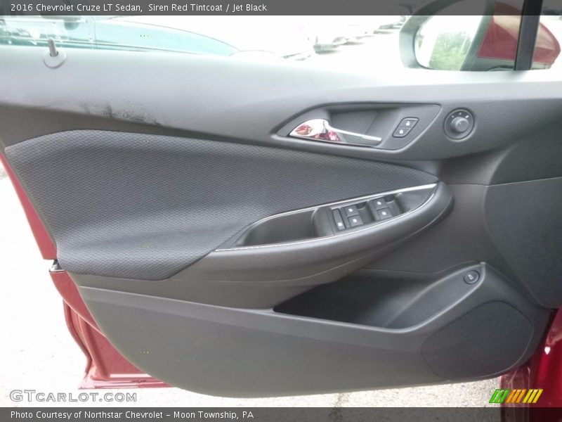 Siren Red Tintcoat / Jet Black 2016 Chevrolet Cruze LT Sedan