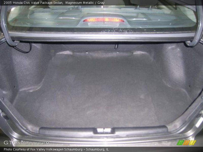 Magnesium Metallic / Gray 2005 Honda Civic Value Package Sedan