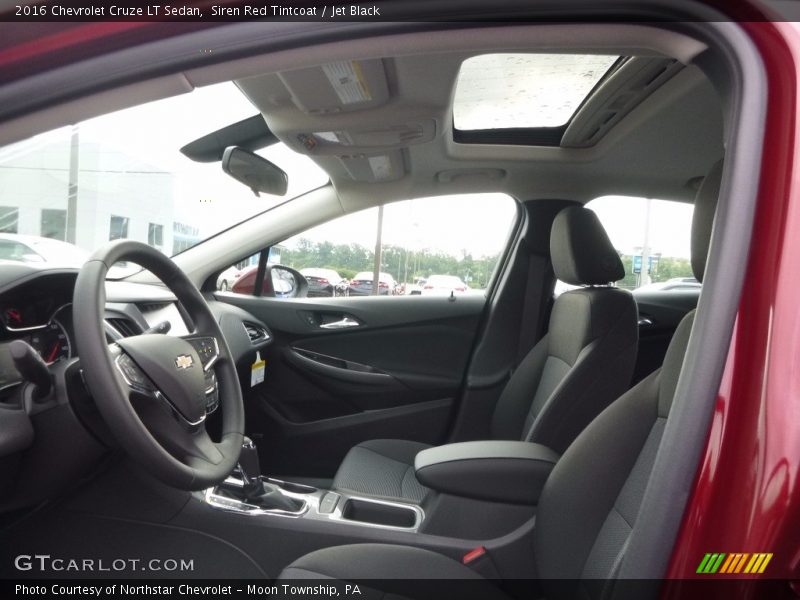 Siren Red Tintcoat / Jet Black 2016 Chevrolet Cruze LT Sedan