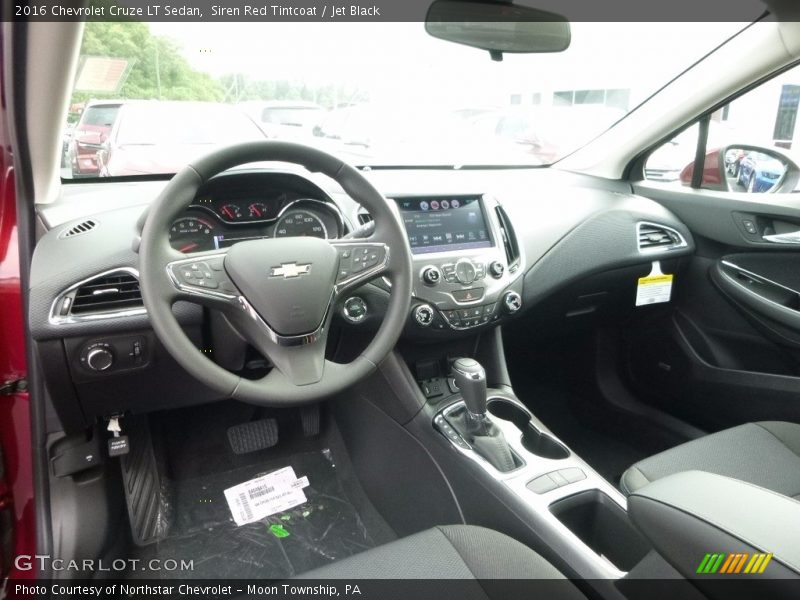 Siren Red Tintcoat / Jet Black 2016 Chevrolet Cruze LT Sedan