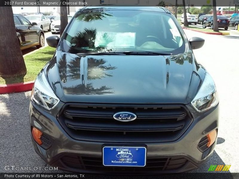 Magnetic / Charcoal Black 2017 Ford Escape S