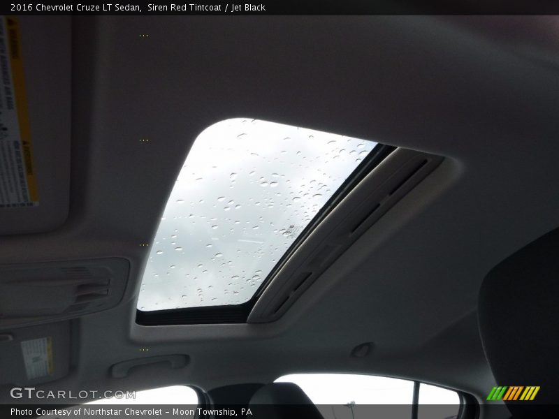 Siren Red Tintcoat / Jet Black 2016 Chevrolet Cruze LT Sedan
