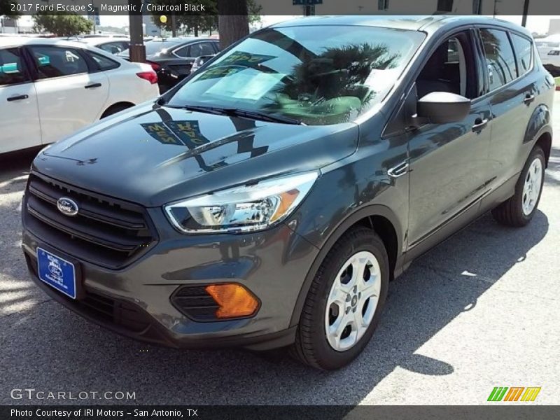 Magnetic / Charcoal Black 2017 Ford Escape S